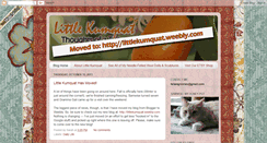 Desktop Screenshot of littlekumquat.blogspot.com