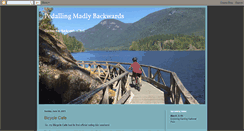 Desktop Screenshot of pedallingmadlybackwards.blogspot.com