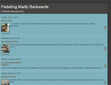Tablet Screenshot of pedallingmadlybackwards.blogspot.com