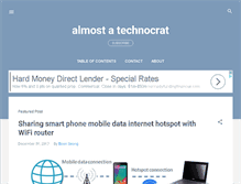 Tablet Screenshot of almost-a-technocrat.blogspot.com