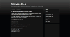 Desktop Screenshot of jakswans.blogspot.com