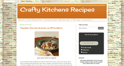 Desktop Screenshot of crafty-kitchen.blogspot.com