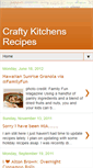 Mobile Screenshot of crafty-kitchen.blogspot.com