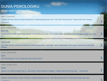 Tablet Screenshot of duniapsikologiku.blogspot.com