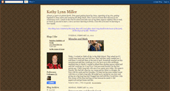 Desktop Screenshot of kathylynnmiller.blogspot.com