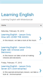 Mobile Screenshot of learning-eenglish.blogspot.com