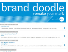 Tablet Screenshot of branddoodle.blogspot.com