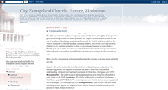 Desktop Screenshot of cityevangelical.blogspot.com