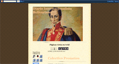 Desktop Screenshot of internacionalistabolivariano.blogspot.com