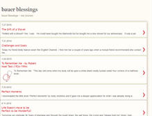 Tablet Screenshot of bauerblessings.blogspot.com