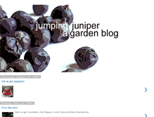 Tablet Screenshot of jumping-juniper.blogspot.com