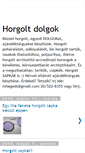 Mobile Screenshot of horgolt-dolgok.blogspot.com