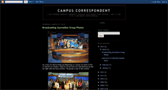 Desktop Screenshot of campus-correspondent.blogspot.com