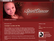 Tablet Screenshot of ispiritdancer.blogspot.com