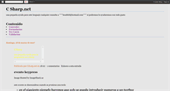 Desktop Screenshot of csharp-net.blogspot.com