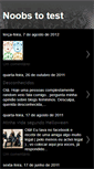 Mobile Screenshot of noobtotest.blogspot.com