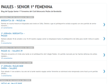 Tablet Screenshot of paulesseniorfemenino.blogspot.com