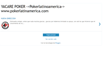 Tablet Screenshot of pokerlatinoamerica.blogspot.com