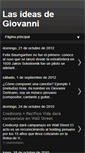 Mobile Screenshot of lasideasdegiovanni.blogspot.com