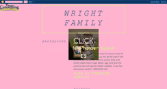 Desktop Screenshot of kjwrightfamily.blogspot.com