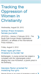 Mobile Screenshot of christianwomenwatch.blogspot.com