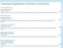 Tablet Screenshot of christianwomenwatch.blogspot.com