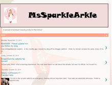 Tablet Screenshot of mssparklearkle.blogspot.com