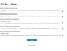 Tablet Screenshot of blueberryglass.blogspot.com