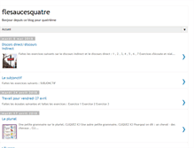 Tablet Screenshot of flesaucesquatre.blogspot.com
