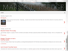 Tablet Screenshot of marshillrefuge.blogspot.com