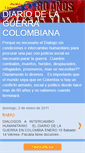 Mobile Screenshot of diarioguerracolombiana.blogspot.com