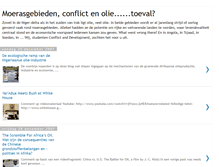 Tablet Screenshot of moerasconflictolie.blogspot.com