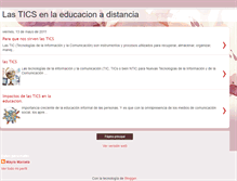 Tablet Screenshot of lasticseducadistancia.blogspot.com
