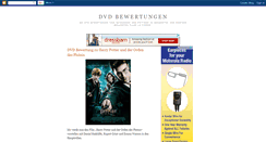 Desktop Screenshot of dvdbewertungen.blogspot.com