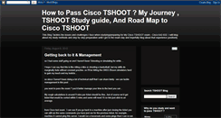 Desktop Screenshot of cisco-tshoot.blogspot.com