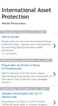 Mobile Screenshot of internationalassetprotection.blogspot.com