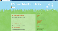 Desktop Screenshot of deportessantafe.blogspot.com