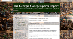 Desktop Screenshot of gcsusportsreport.blogspot.com