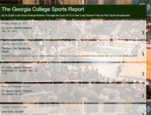 Tablet Screenshot of gcsusportsreport.blogspot.com