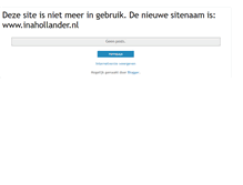 Tablet Screenshot of inahollander.blogspot.com