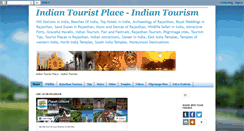 Desktop Screenshot of indiantouristplace.blogspot.com