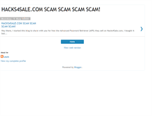 Tablet Screenshot of h4sscam.blogspot.com