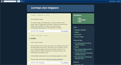 Desktop Screenshot of lawmaps.blogspot.com