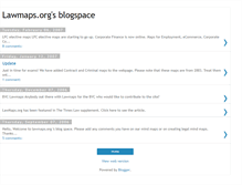 Tablet Screenshot of lawmaps.blogspot.com