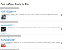 Tablet Screenshot of paralamayorgloriadedios.blogspot.com