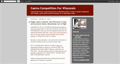 Desktop Screenshot of casinocompetitionforwisconsin.blogspot.com