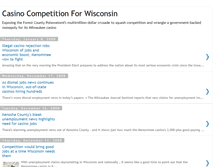 Tablet Screenshot of casinocompetitionforwisconsin.blogspot.com