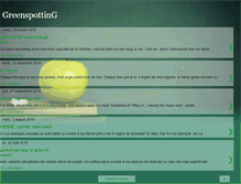 Tablet Screenshot of greenspotting.blogspot.com
