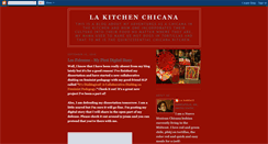 Desktop Screenshot of lakitchenchicana.blogspot.com