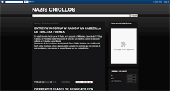 Desktop Screenshot of naziscriollos.blogspot.com